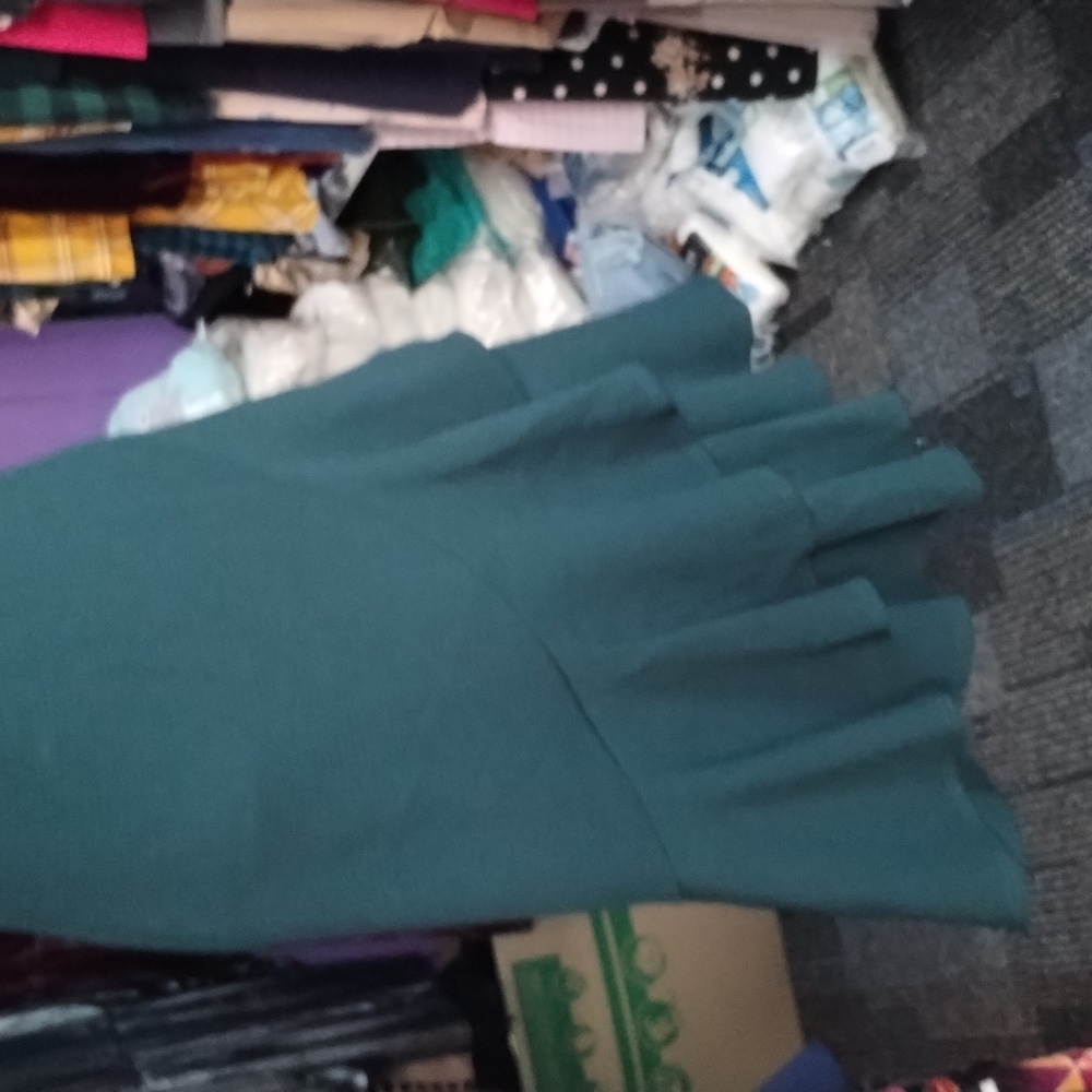 Aqua dress - Picture 3 of 3